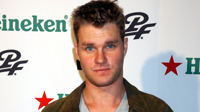Zachery Ty Bryan looking serious