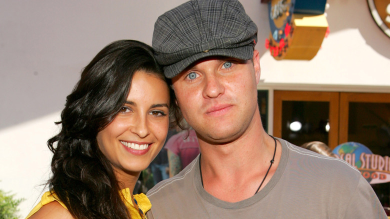 Carly Matros and Zachery Ty Bryan standing side by side
