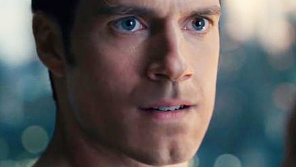 Snyder Cut Superman CGI mustache