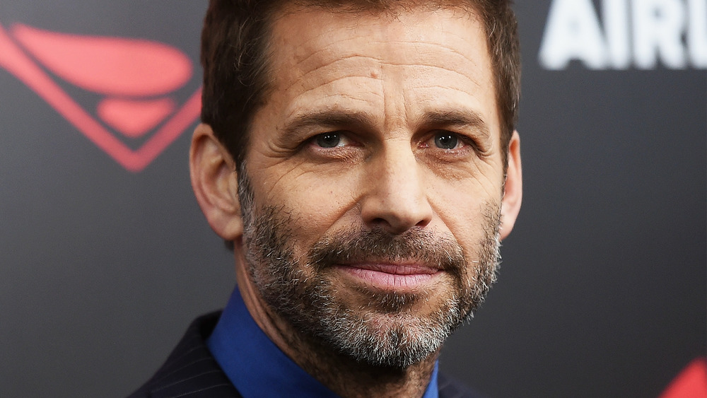 Zack Snyder smiling 