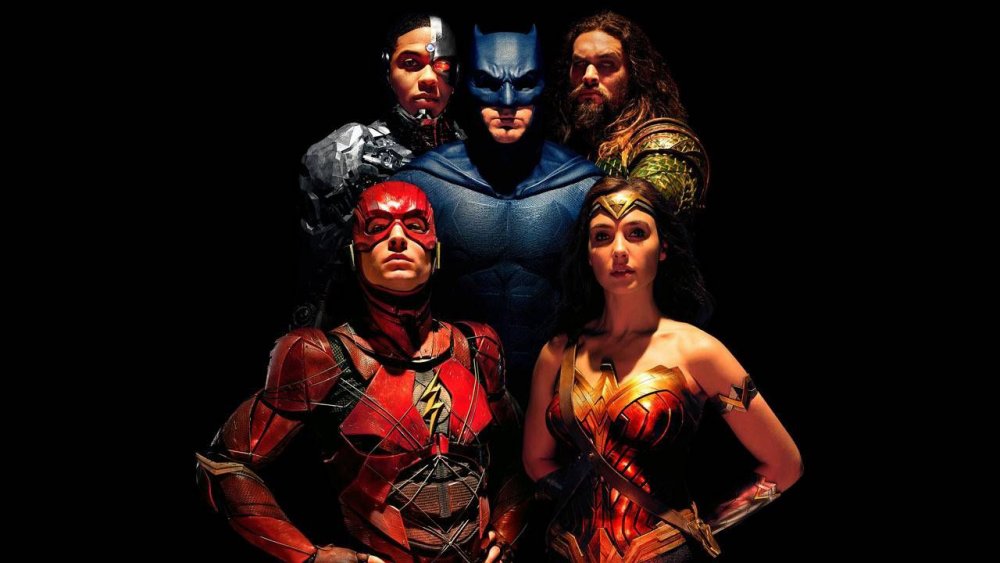 Justice League cast poster promo image