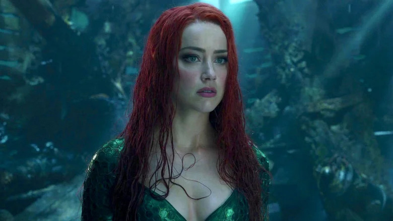 Mera with wet hair
