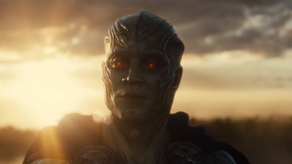 Harry Lennix Martian Manhunter smiling
