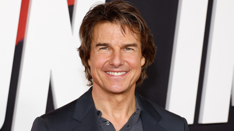 Tom Cruise at event smiling
