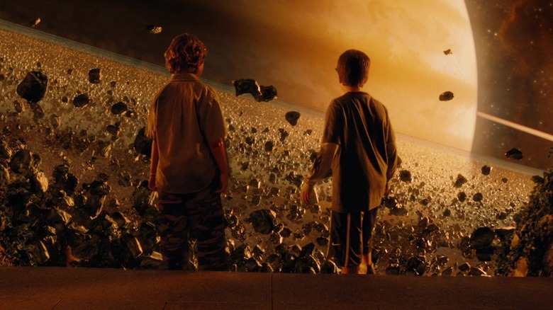 Danny and Walter in space