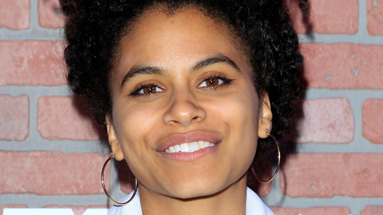 Zazie Beetz smiling