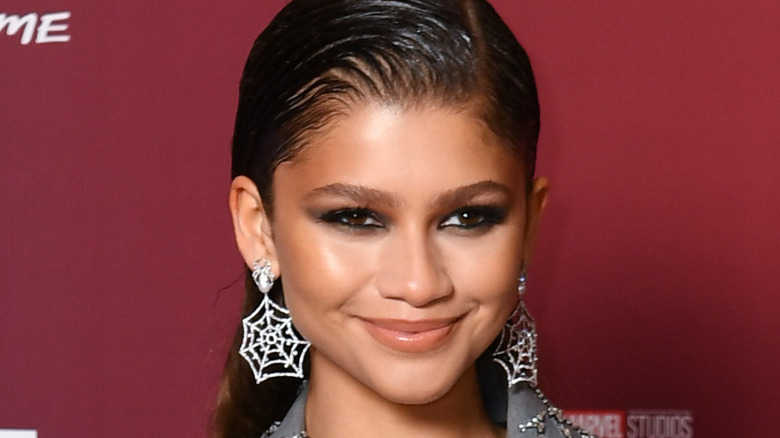 Zendaya smiling