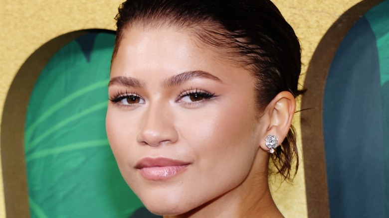 Zendaya smiling