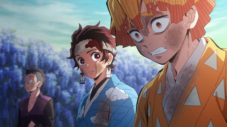 Demon Slayer Kimetsu No Yaiba Episode 17 Zenitsu Lightning Attack