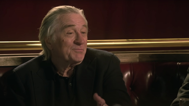 Robert De Niro talking 