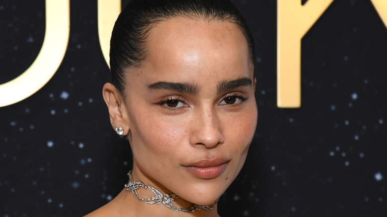 Zoë Kravitz attends event 