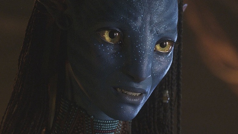 Neytiri looking at Jake