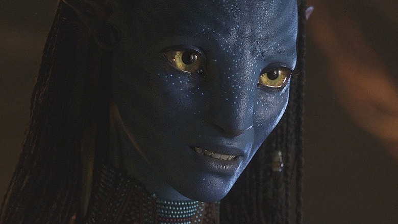 Neytiri looking at Jake