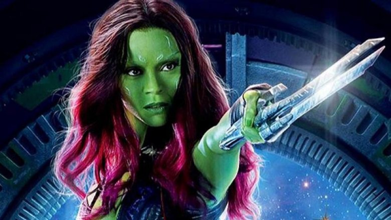 Zoe Saldana as Gamora