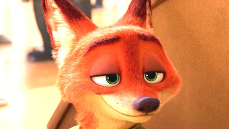 Nick Wilde smiling