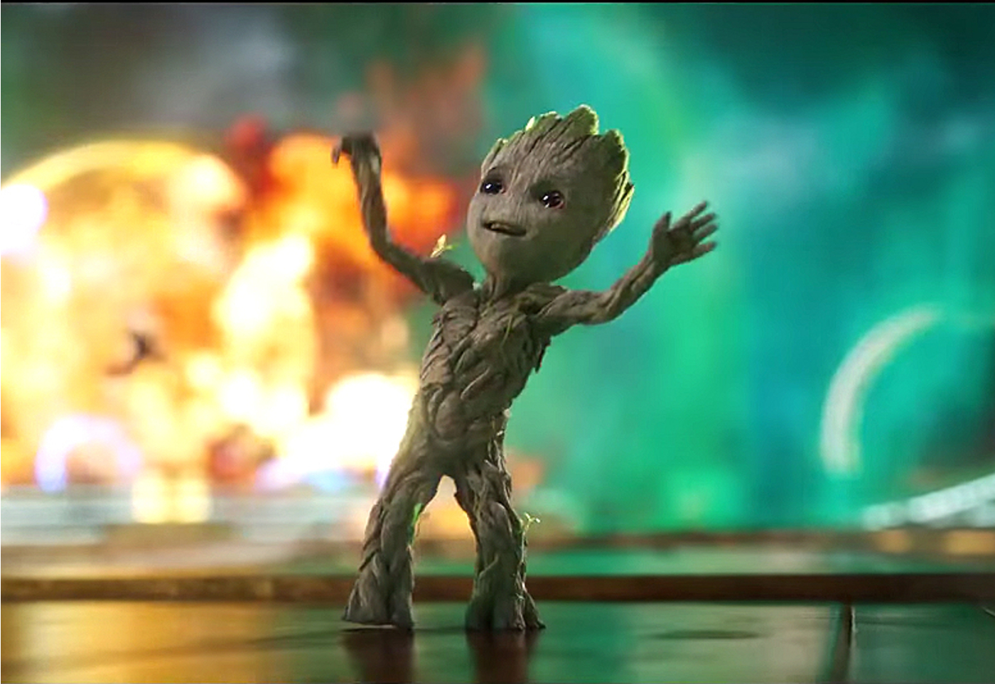 Guardians Of The Galaxy Baby Groot Dancing