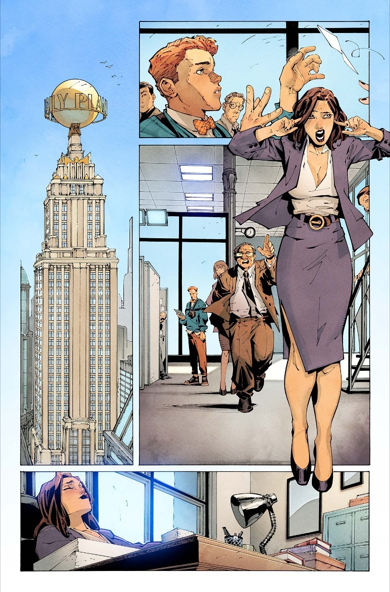 Lois Lane and the Daily Planet