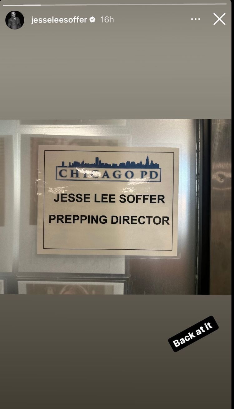 Chicago PD Season 11 Photo Confirms Jesse Lee Soffer's Return - With A Catch