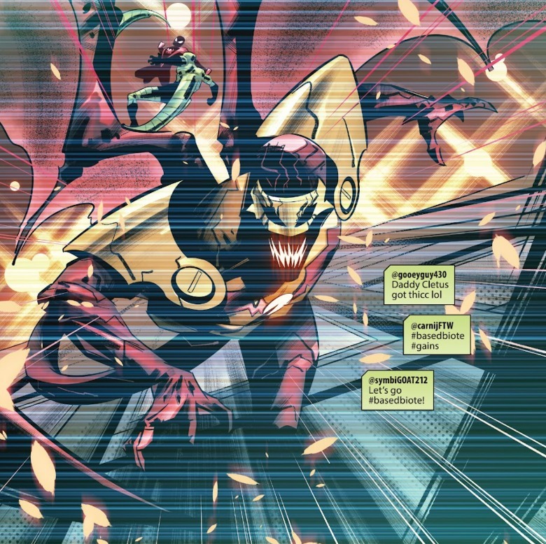 Carnage's transformation