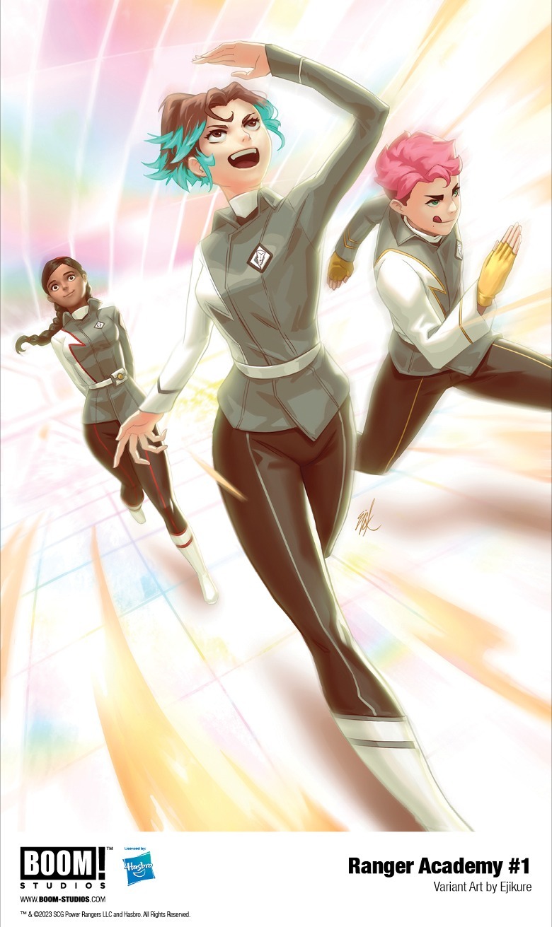 Power Rangers Academy running