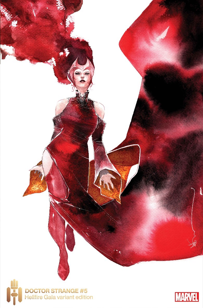 Scarlet Witch Hellfire Gala costume cover