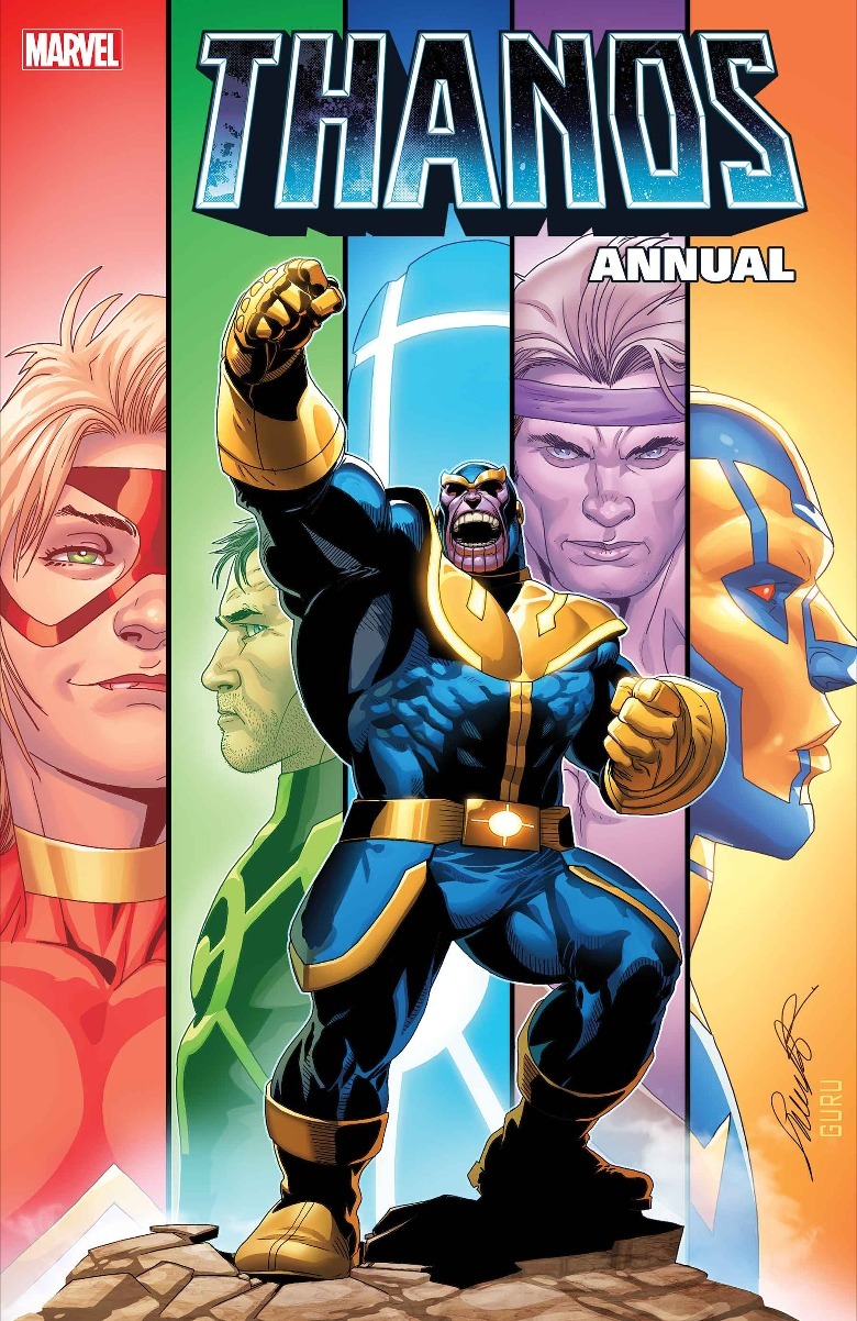 Thanos Annual cover