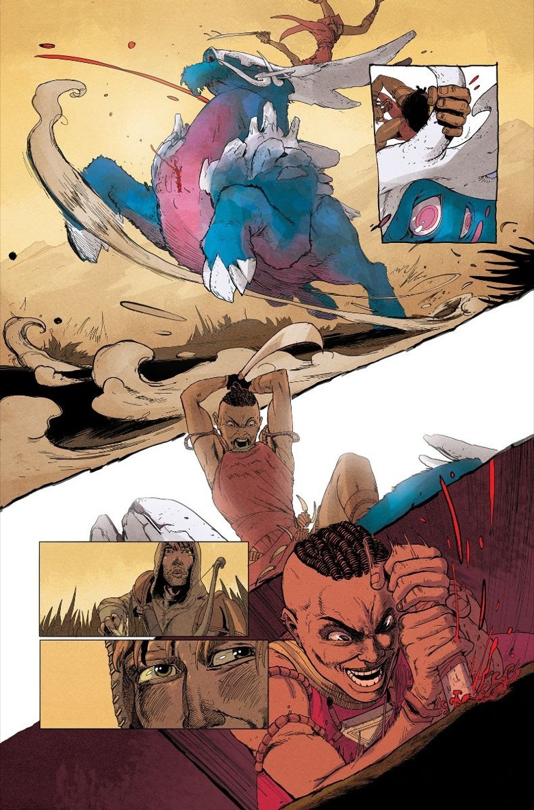 Rebel Moon Bloodaxe Preview page with hunting