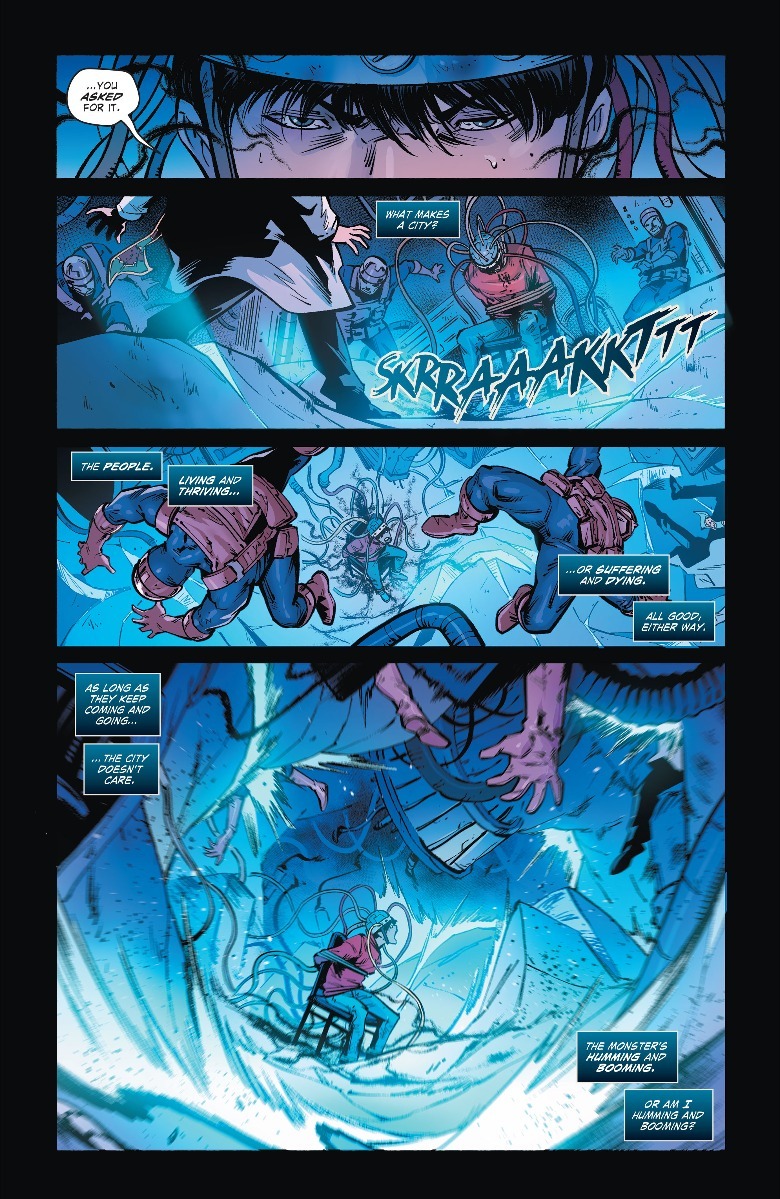 City Boy getting experimented on