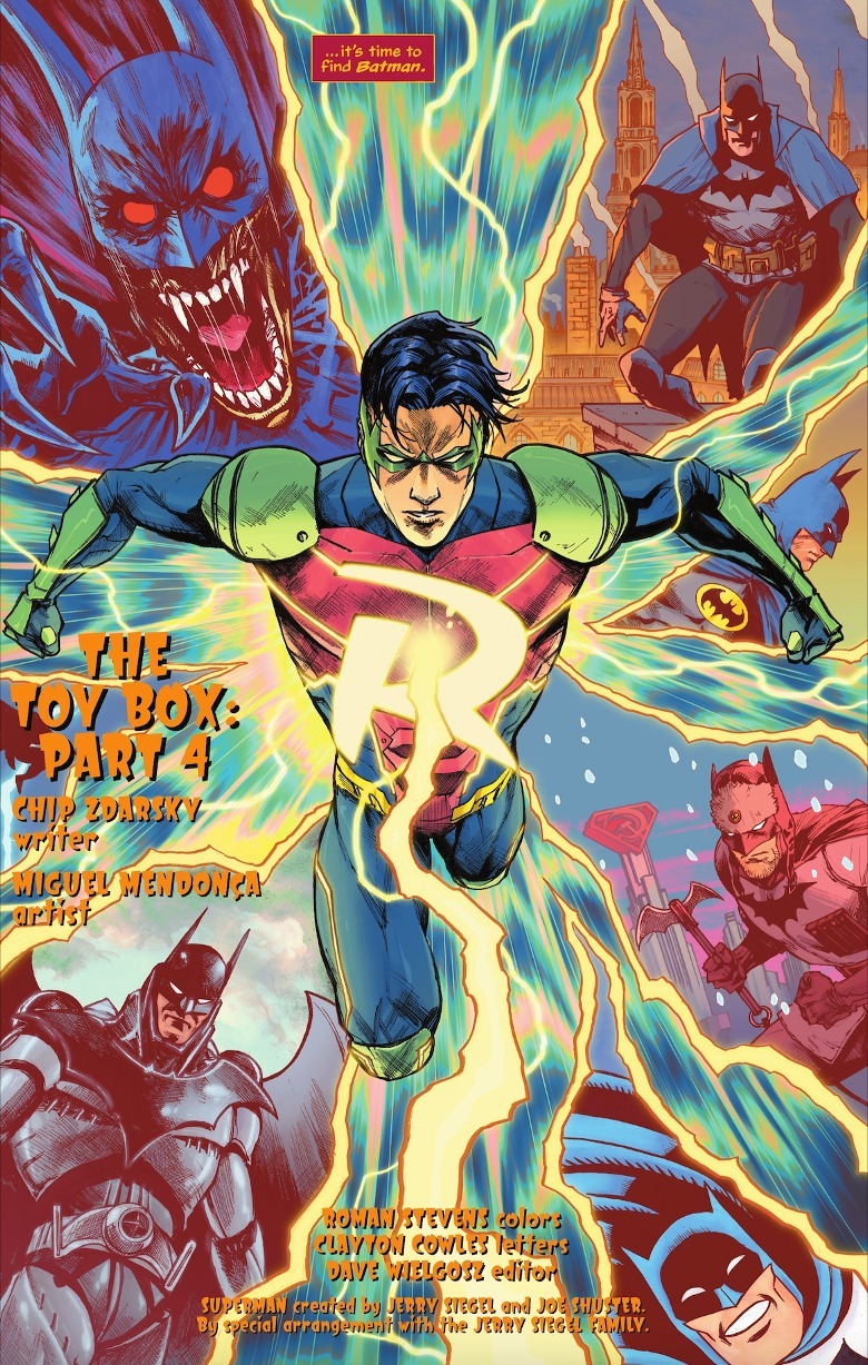 Tim Drake's new armor