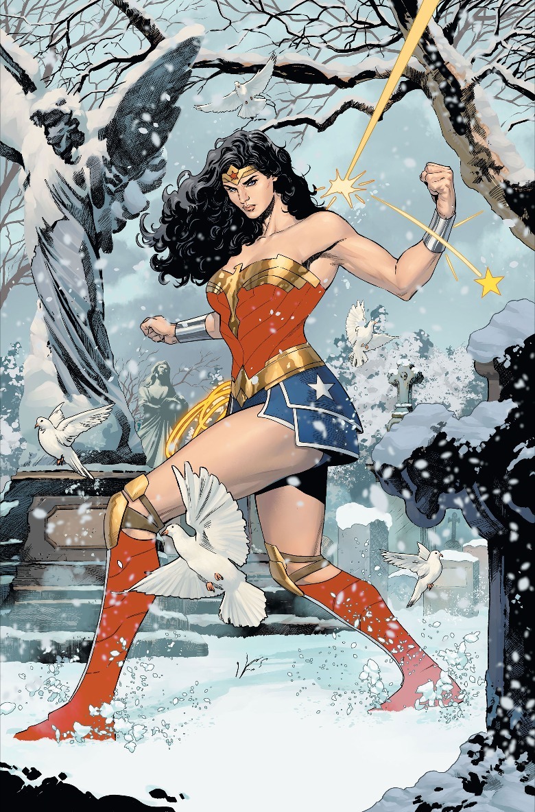 Wonder Woman deflects bullet