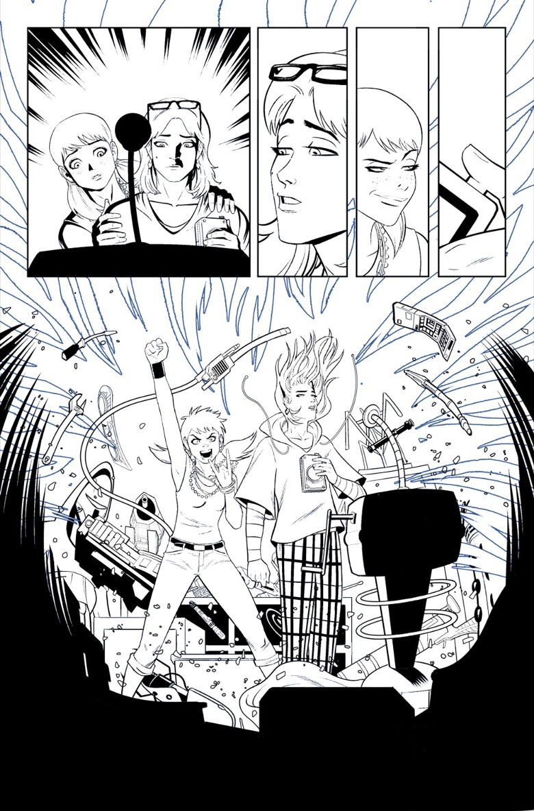 Strange Science #3 preview page