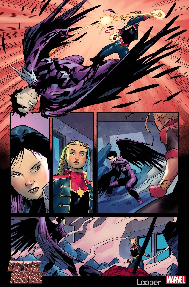 Captain Marvel vs. The Omen