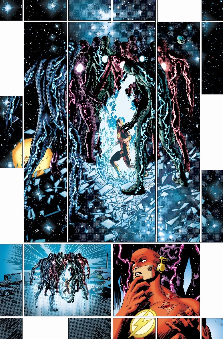 Flash surrounded by The Stillness