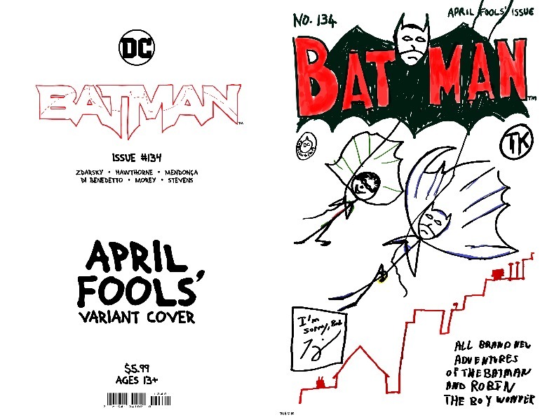 Tom King's Batman #1 homage cover