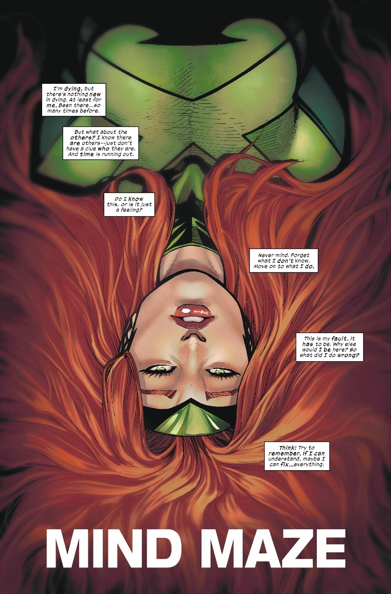 Jean Grey awakening