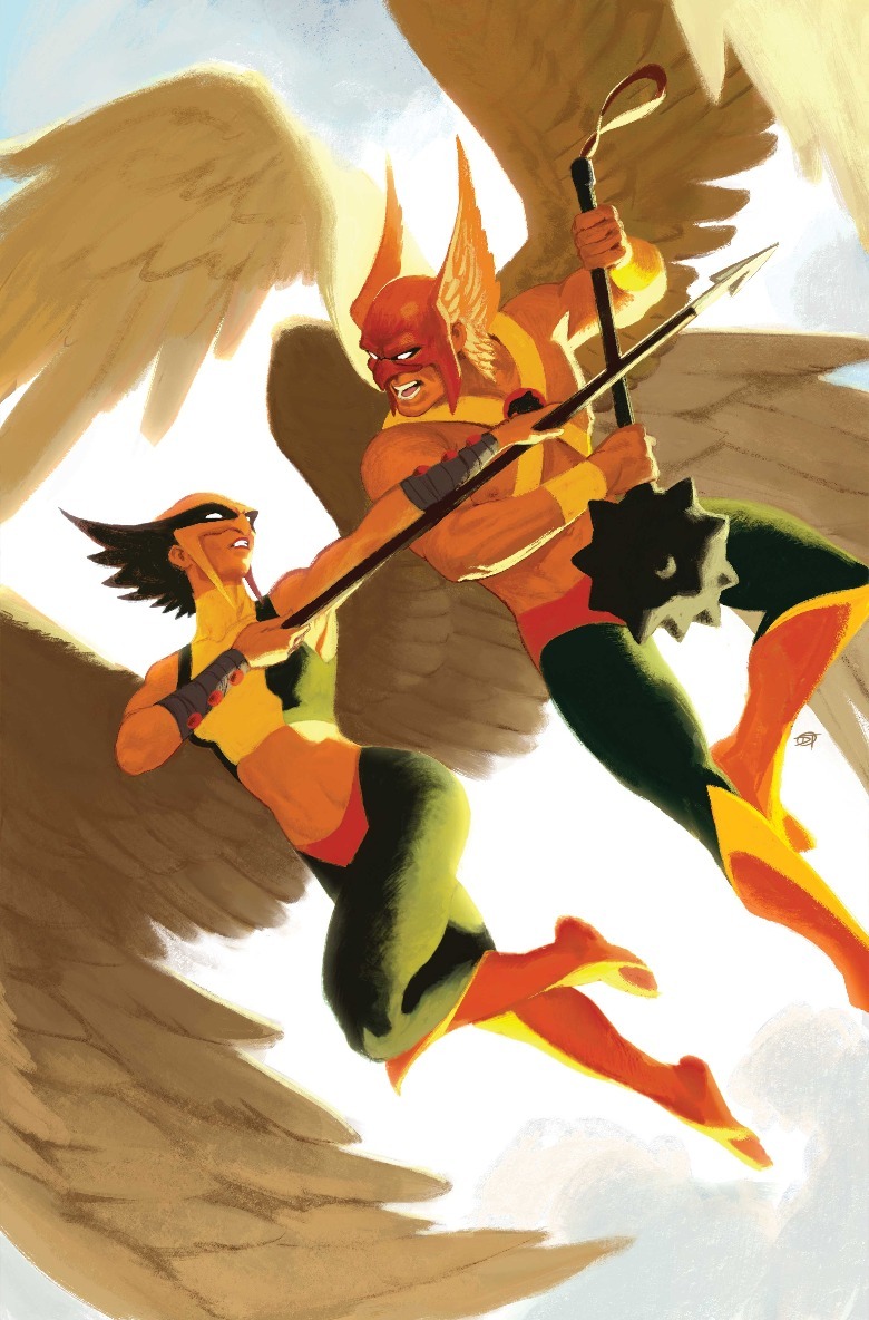 Hawkgirl and Hawkman