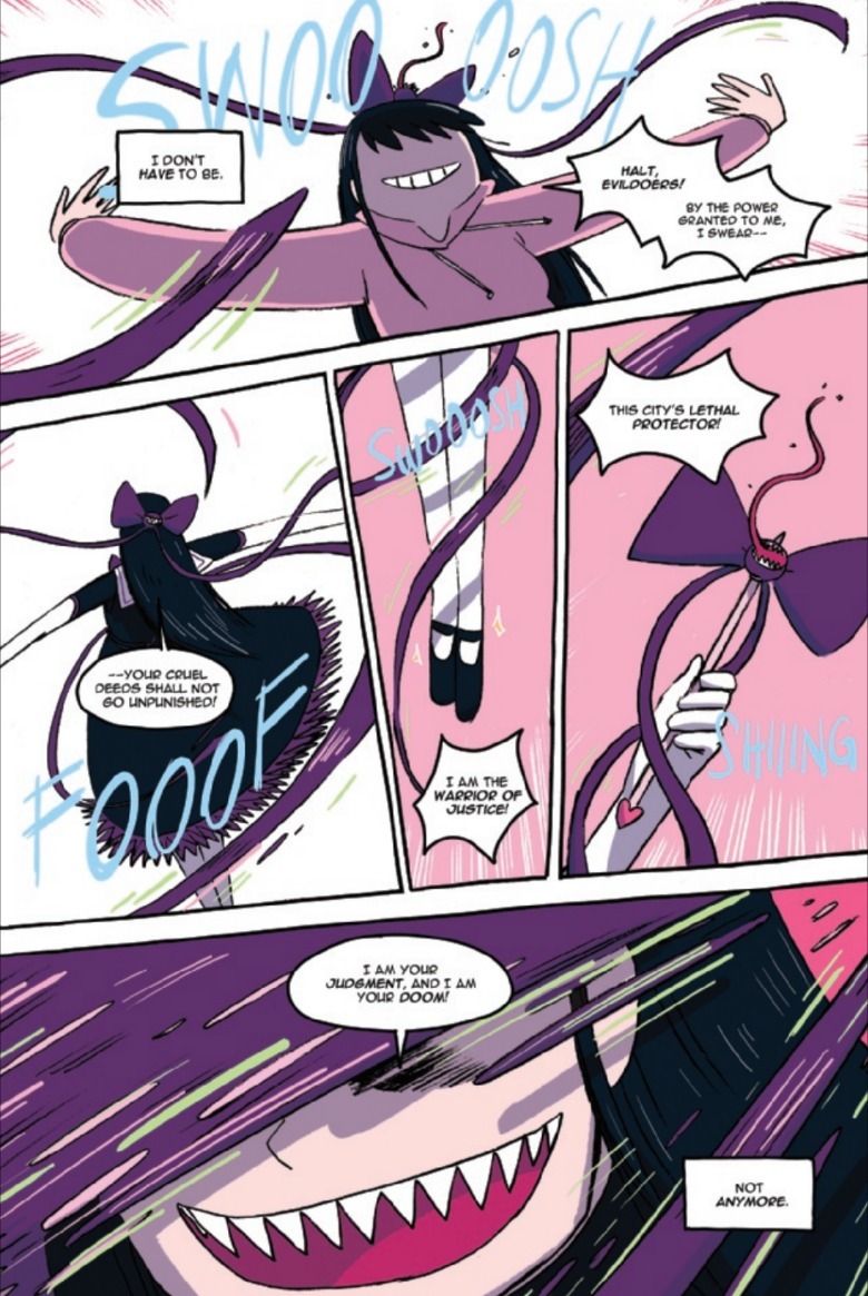 Ellie Transforms into a symbiote