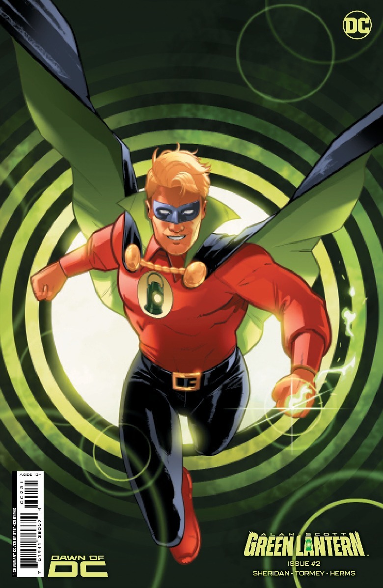 Alan Scott shining his light.