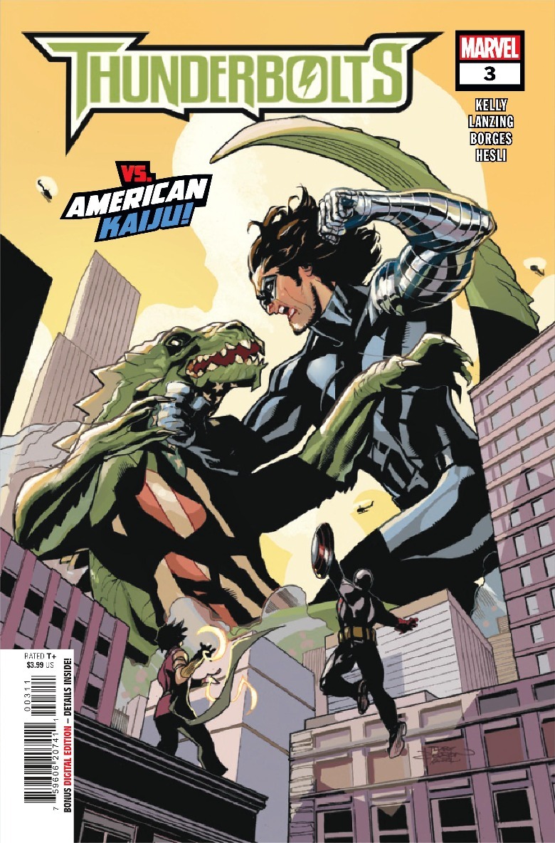 Bucky vs. the America Kaiju