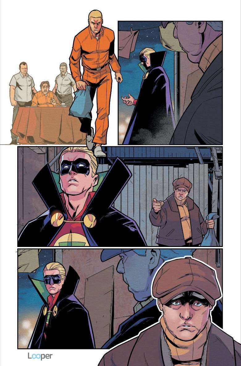 Alan Scott leaves Arkham