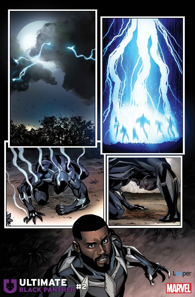 Эксклюзивный превью «Черной пантеры» намекает на войну против Лунного рыцаря Marvel