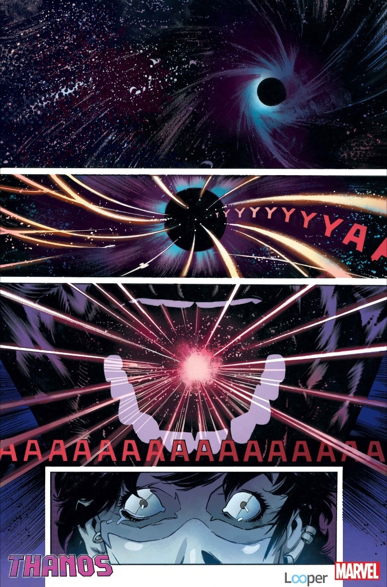 Thanos ship arrives